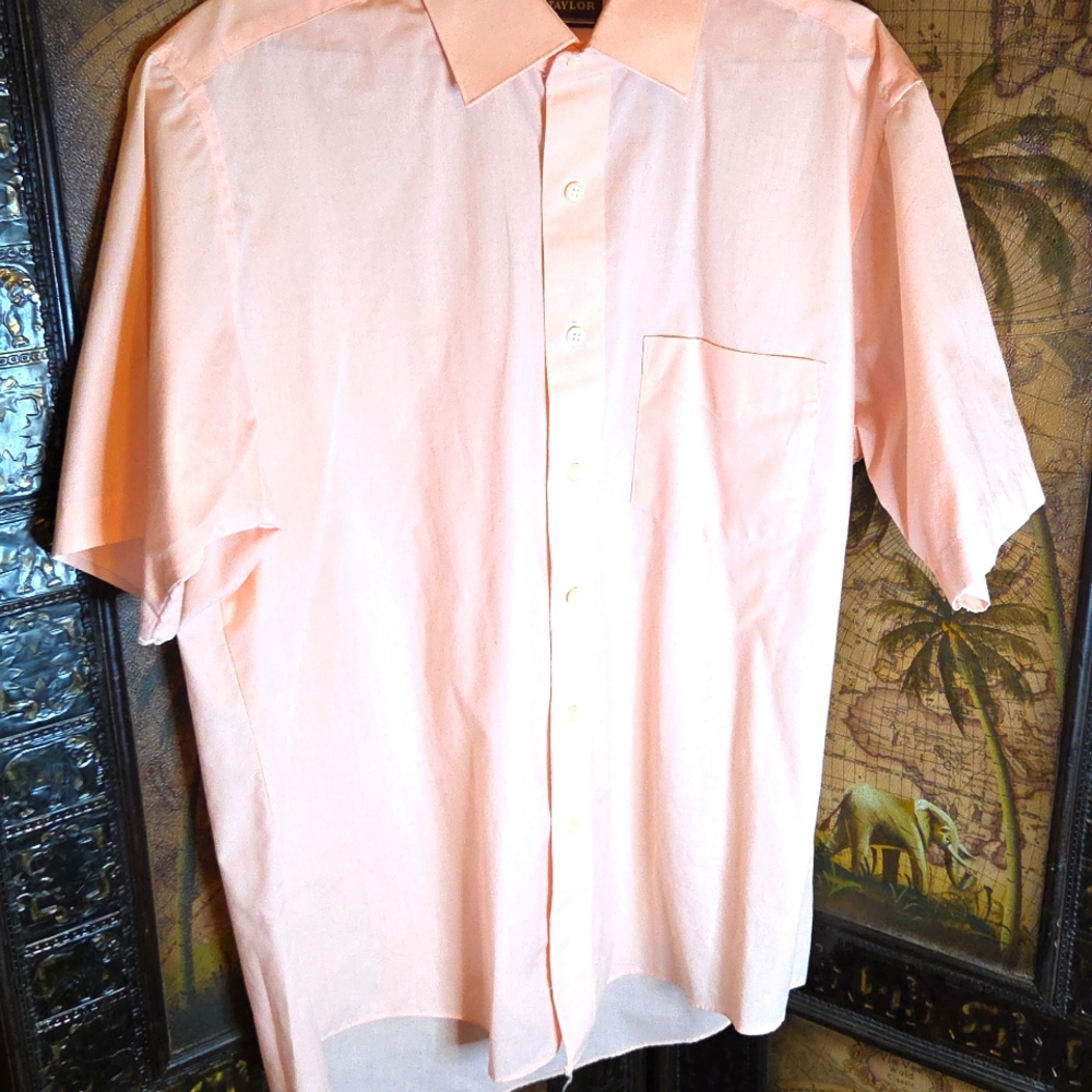 David Taylor Short Sleeve Dress Shirt